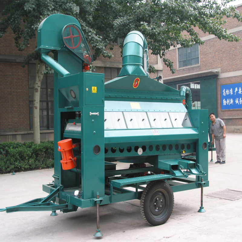 Grain Seed Gravity Separator Table Cleaning Machine