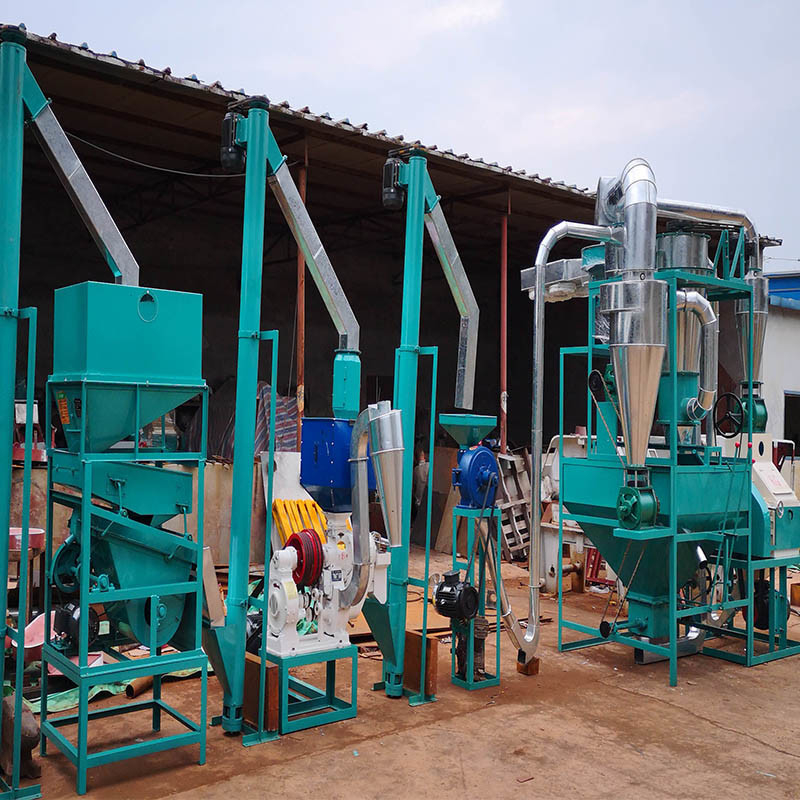 Small Capacirty Low Invest 10t/24h Maize Milling Machine for New Starters