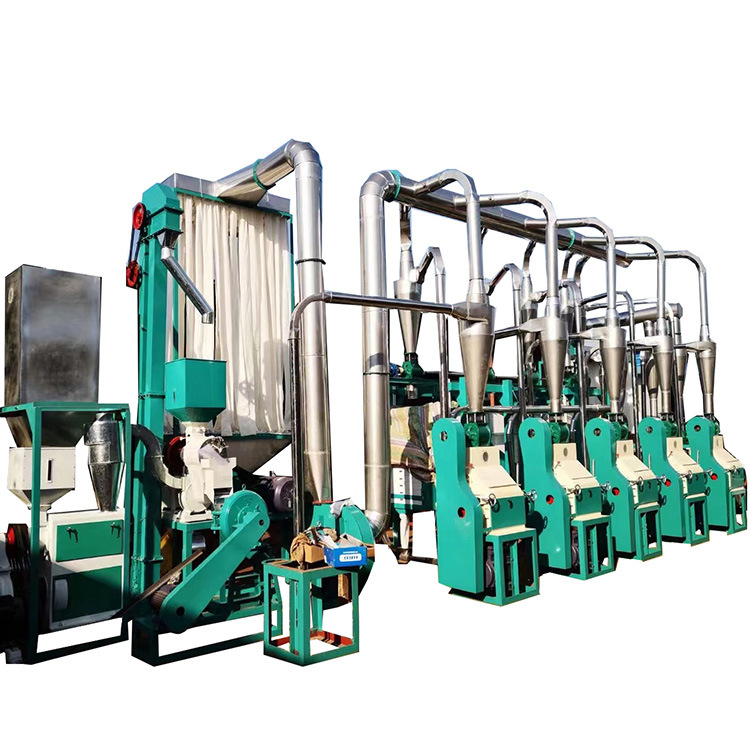 Chinese State-Owned Factory Supply 10-100t/24h Maize Milling Plant Machine