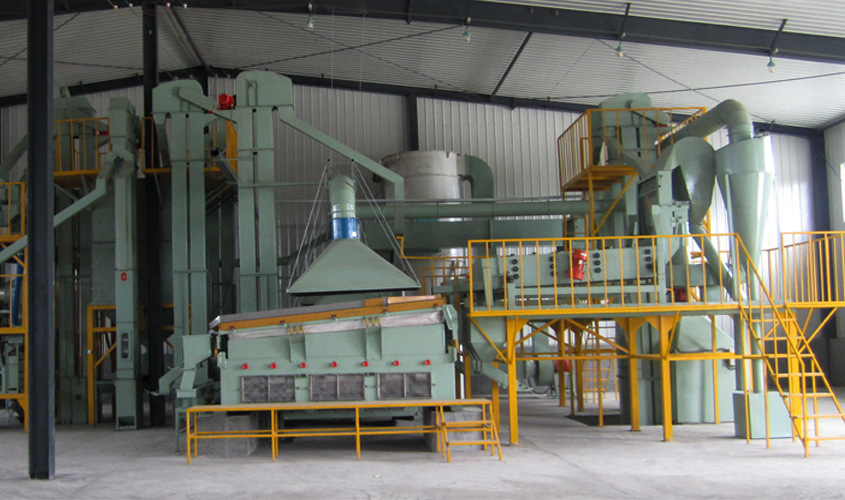 Seed Grain Cleaning Machine Processing Plant