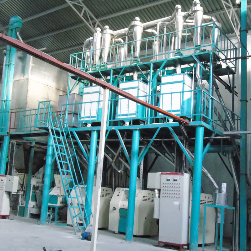 Compele Production Line of 50t/24h Maize Milling Plant on Sale