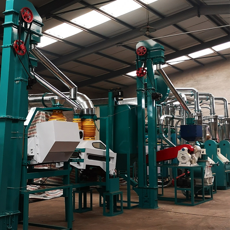 Complete Automatic Line Corn Milling Machines for Sale