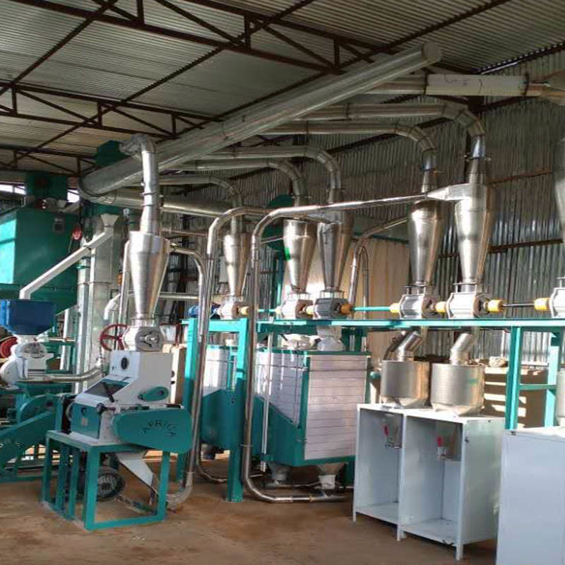 Africa Market 30t Per 24h Corn Flour Milling Plant on Sale