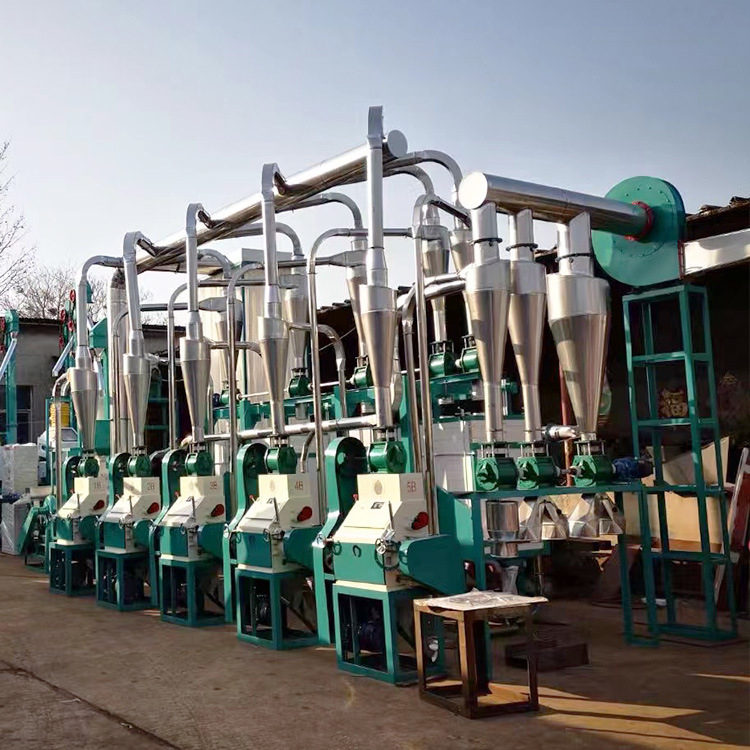 Competitive Price High Quality Corn Grinding Maize Flour Milling Plant