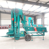 Raw Grain of Rice Vibrating Screening Cleaning Paddy Seeds Cleaning Machinery