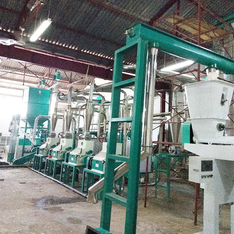 Automatic Running 20t/24h Maize Flour Milling Machine on Sale